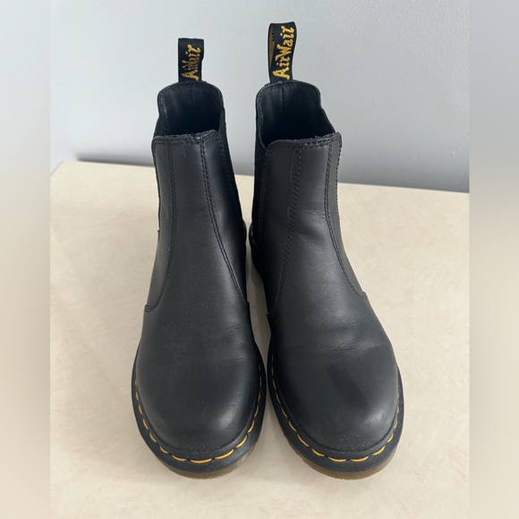 Dr. Martens Black Leather Chelsea Boots - Picture 2 of 4